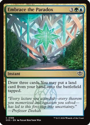 Embrace the Paradox (186) Foil - Secrets of Strixhaven