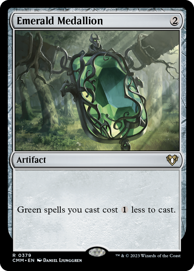 Emerald Medallion (379) - Commander Masters