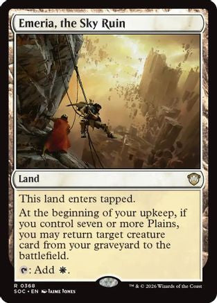 Emeria, the Sky Ruin (368) - Commander: Secrets of Strixhaven