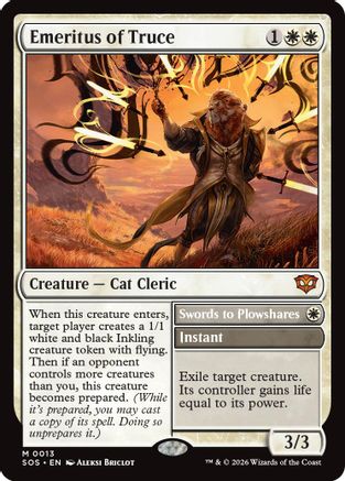 Emeritus of Truce (013) Foil - Secrets of Strixhaven
