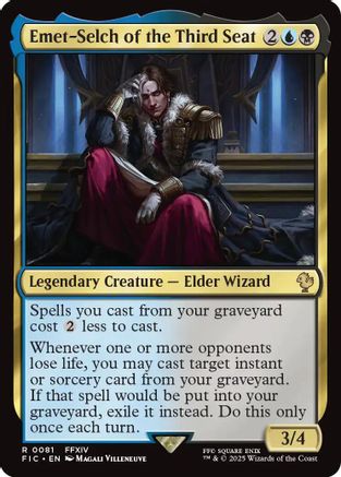 Emet-Selch of the Third Seat (081) - Commander: FINAL FANTASY