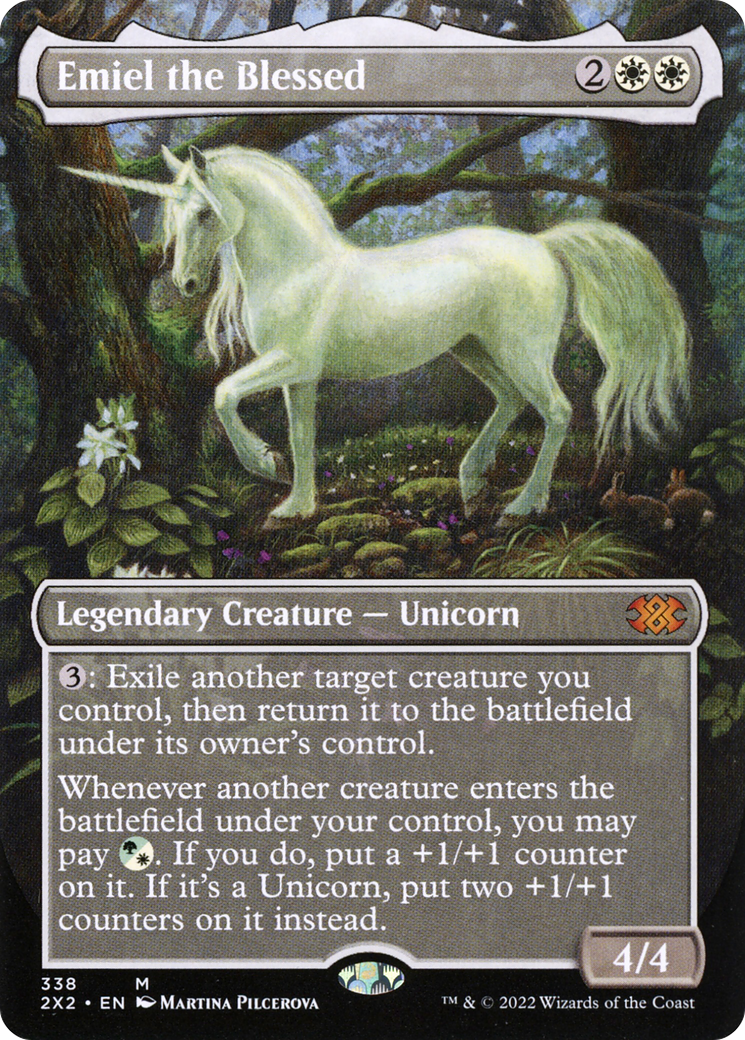Emiel the Blessed (Borderless) (338) - Double Masters 2022