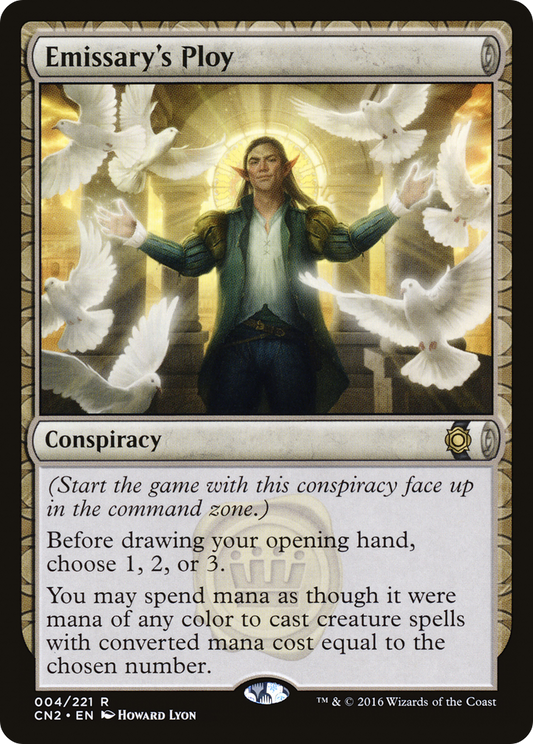 Emissary's Ploy (004) Foil - Conspiracy: Take the Crown