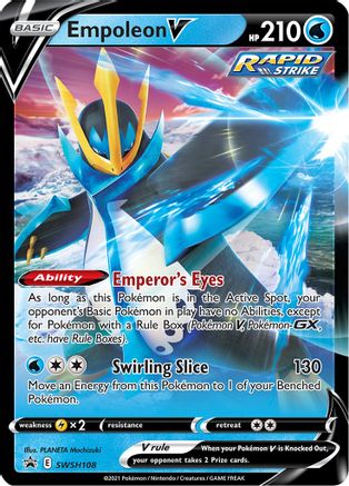 Empoleon V (SWSH108) Holofoil - Black Star Promos