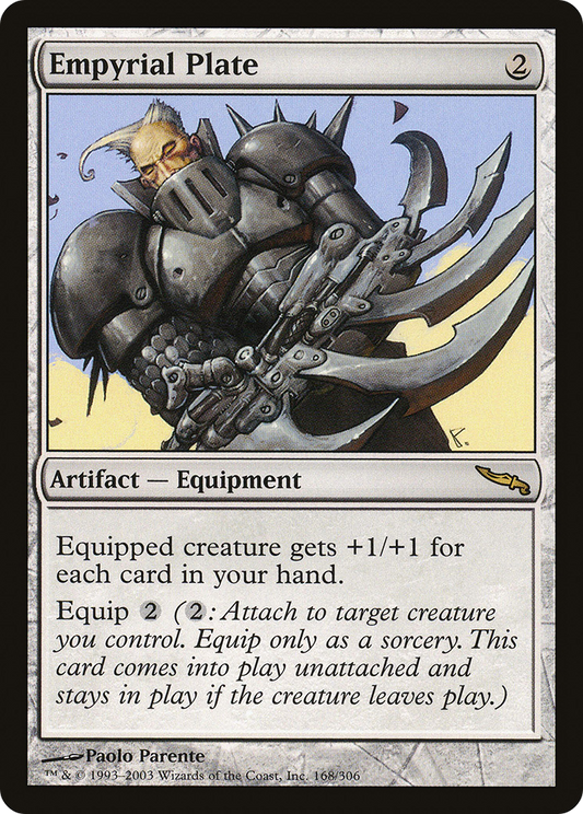 Empyrial Plate (168) Foil - Mirrodin