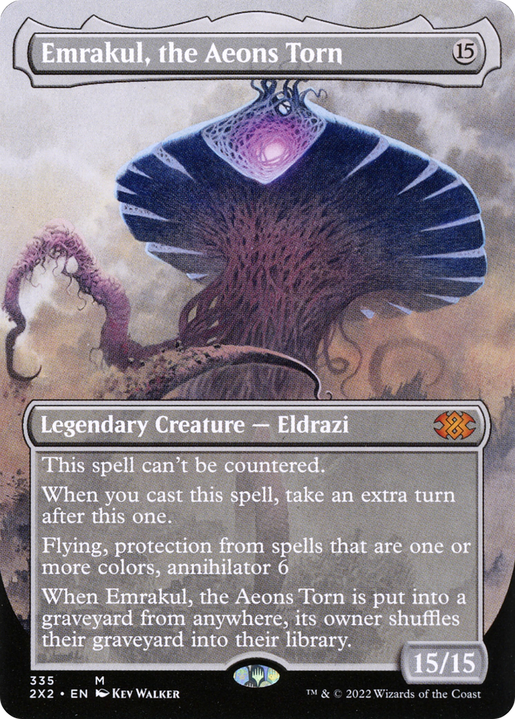 Emrakul, the Aeons Torn (Borderless) (335) Foil - Double Masters 2022
