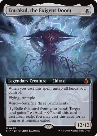 Emrakul, the Exigent Doom (Extended Art) (423) - Reality Fracture