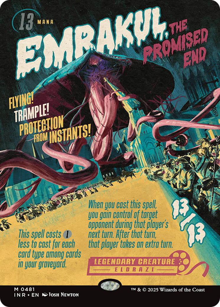 Emrakul, the Promised End (Movie Poster) (481) Foil - Innistrad Remastered