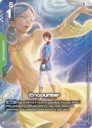 Encounter (R+) (GD04-105) Holofoil - Phantom Aria