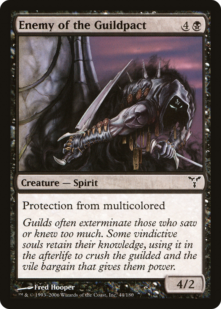 Enemy of the Guildpact (044) Foil - Dissension