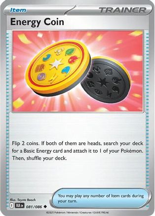 Energy Coin (81) Reverse Holofoil - Black Bolt