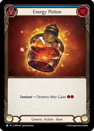 Energy Potion (Blue) (MPW146) - Mastery Pack Warrior