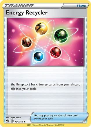 Energy Recycler (124) Reverse Holofoil - Battle Styles