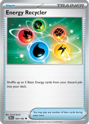 Energy Recycler (164) Reverse Holofoil - Destined Rivals