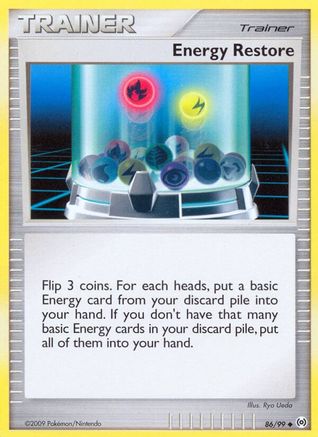 Energy Restore (86) Reverse Holofoil - Arceus