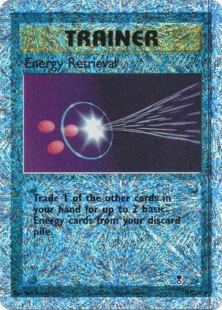 Energy Retrieval (107) Reverse Holofoil - Legendary Collection