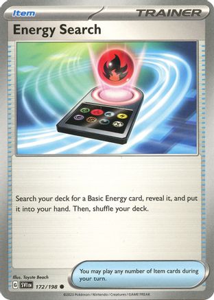 Energy Search (172) - Scarlet & Violet