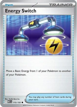 Energy Switch (115) Reverse Holofoil - Mega Evolution