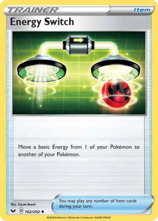Energy Switch (162) Reverse Holofoil - Sword & Shield