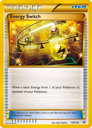 Energy Switch (Gold) (109) Holofoil - Roaring Skies