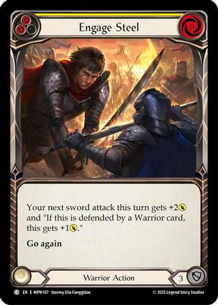 Engage Steel (Yellow) (MPW107) - Mastery Pack Warrior