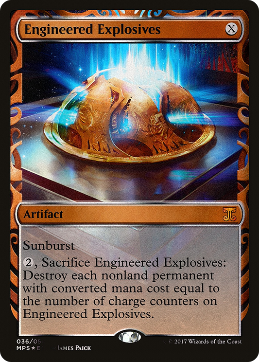 Engineered Explosives (036) Foil - Kaladesh Inventions