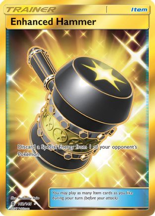 Enhanced Hammer (Gold) (162) Holofoil - Guardians Rising