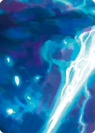 Enlightened Strike // Shelter from the Storm Art Card (Bottom Right) - GEM Pack