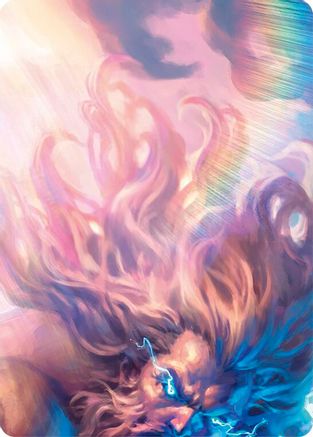Enlightened Strike // Shelter from the Storm Art Card (Top Left) - GEM Pack