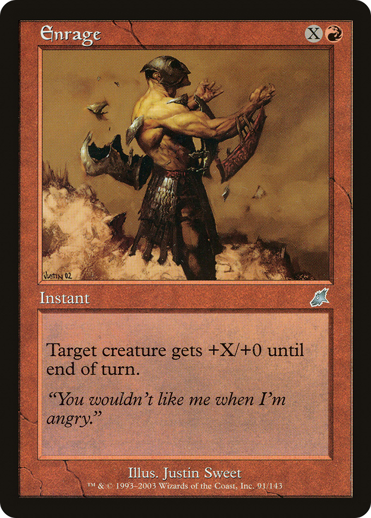 Enrage (091) Foil - Scourge