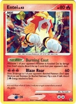 Entei (Cracked Ice Holo) (4) Holofoil - Miscellaneous Cards & Products