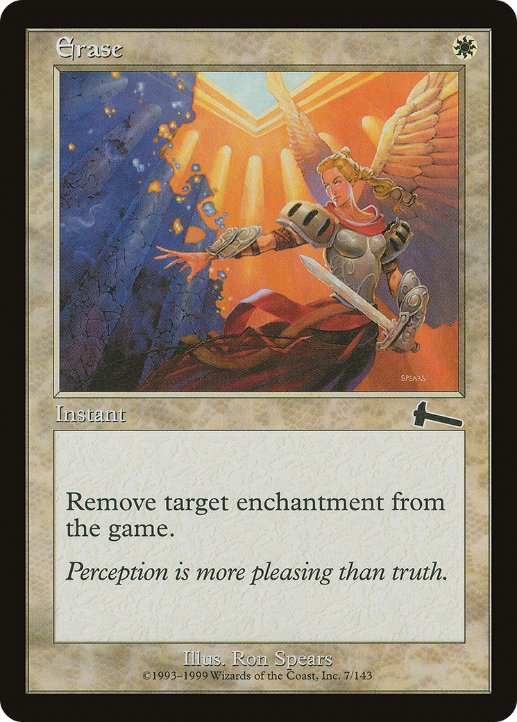 Erase (007) Foil - Urza's Legacy