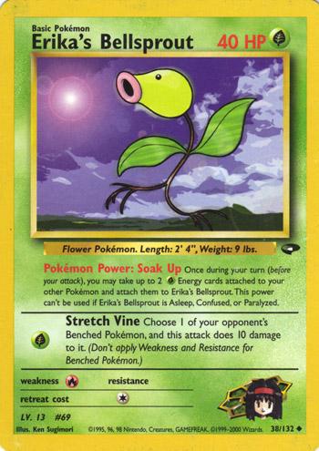 Erika's Bellsprout (38) (Unlimited) - Gym Challenge