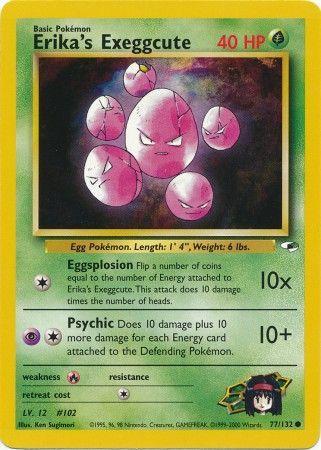 Erika's Exeggcute (77) (Unlimited) - Gym Heroes