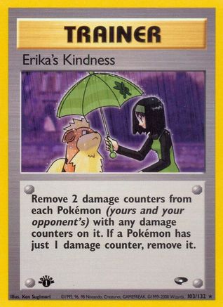 Erika's Kindness (103) (1st Edition) - Gym Challenge