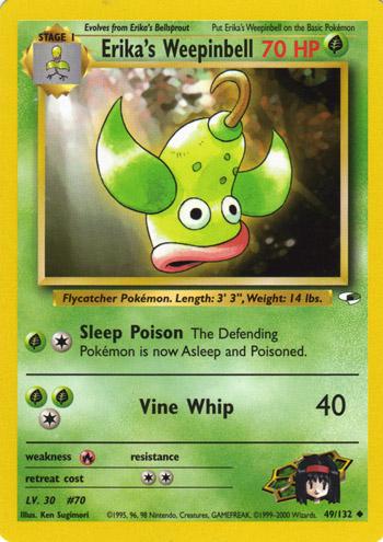 Erika's Weepinbell (49) (Unlimited) - Gym Heroes