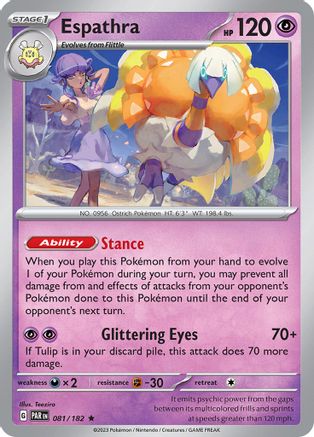 Espathra (81) Reverse Holofoil - Paradox Rift