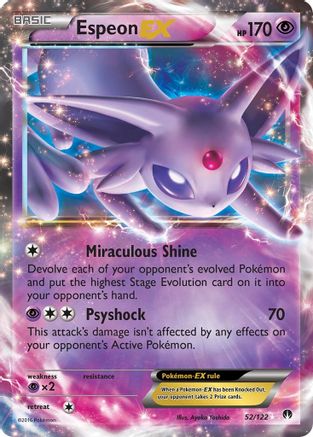 Espeon EX (52) Holofoil - BREAKpoint