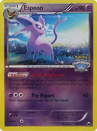 Espeon (National Championships) (48) Reverse Holofoil - League & Championship Cards