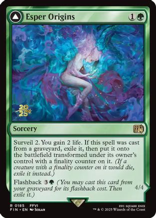 Esper Origins // Summon: Esper Maduin (185) Foil - FINAL FANTASY