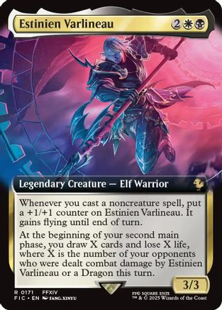 Estinien Varlineau (Extended Art) (171) - Commander: FINAL FANTASY