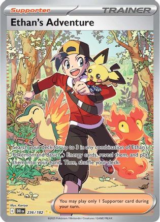 Ethan's Adventure (Alternate Full Art) (236) Holofoil - Destined Rivals