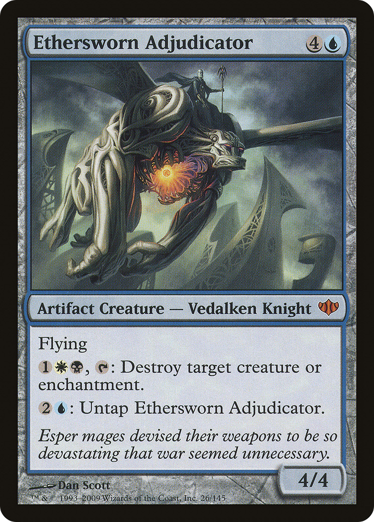 Ethersworn Adjudicator (026) Foil - Conflux