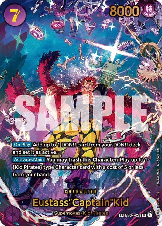 Eustass"Captain"Kid (SP) (EB04-039) Foil