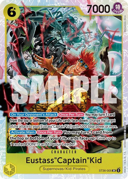 Eustass"Captain"Kid (ST36-005) Foil