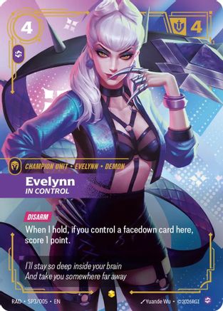 Evelynn, In Control (SP3) Foil - Radiance