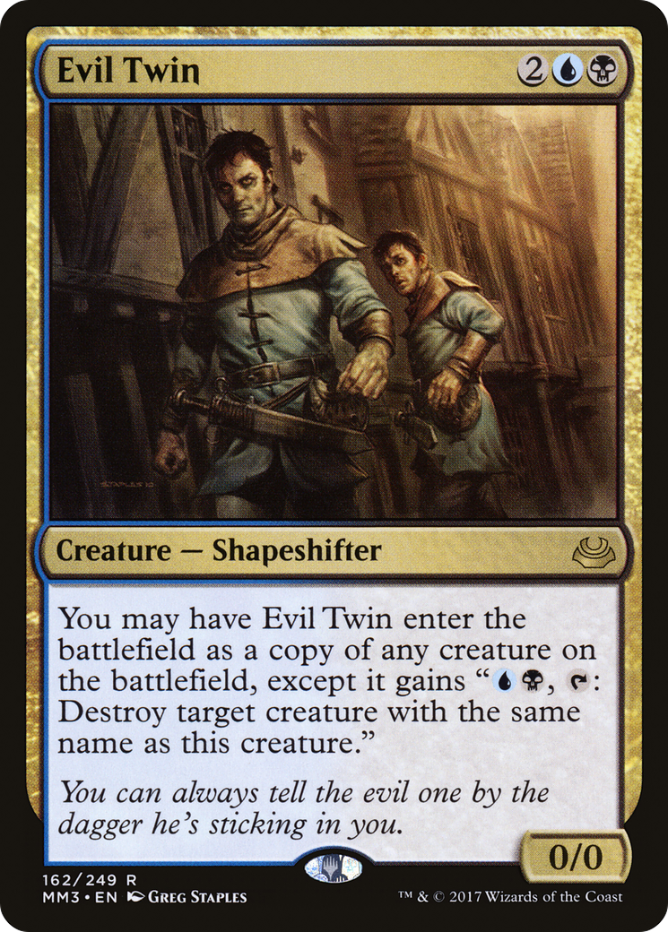 Evil Twin (162) Foil - Modern Masters 2017