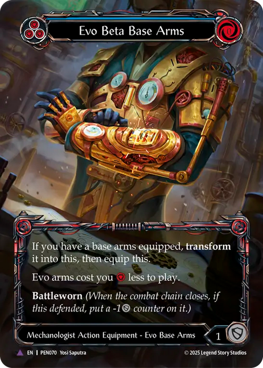 Evo Beta Base Arms (Marvel) (PEN070) Cold Foil - Compendium of Rathe