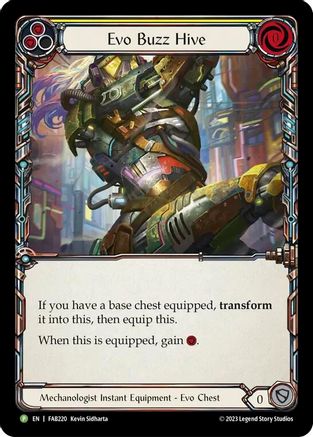 Evo Buzz Hive (FAB220) Rainbow Foil - Flesh and Blood: Promo Cards