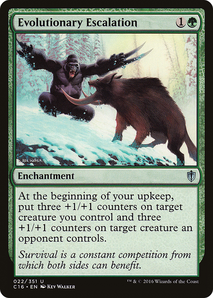 Evolutionary Escalation (022) - Commander 2016